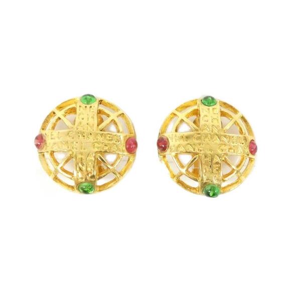 CHANEL Pink Earrings - Picture 1 of 4